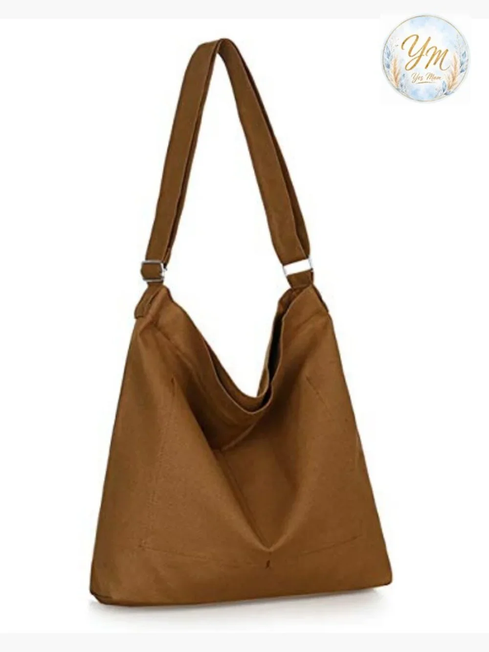 Canvas Hobo Shoulder Bag Crossbody Tote Lightweight Large Capacity